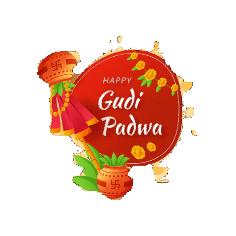 Gudi Padwa Wishes Sticker