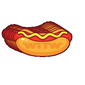 Hot Dog Woods Sticker by P3 Gauges