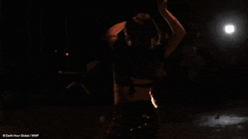 dance fire GIF by Earth Hour
