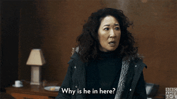 killing eve surprise GIF by BBC America