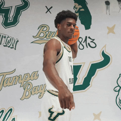 South Florida Basketball GIF by USF Athletics