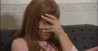 Cant Look Kath And Kim GIF