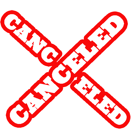 Cancel Turn Around Sticker by Dr. Donna Thomas Rodgers