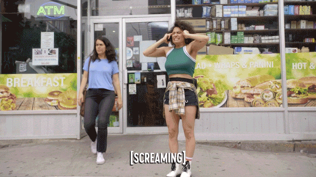 Screaming Season 5 GIF by Broad City - Find & Share on GIPHY