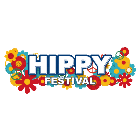 Hippy Festival Sticker