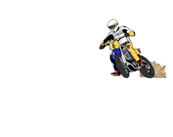 Belli The 6 Moto Flat Track Di Traverso GIF