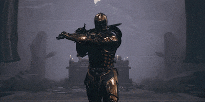Playstack running video game shell armor GIF
