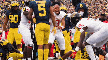 Football Sport GIF by Maryland Terrapins