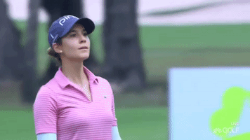 hands up smile GIF by LPGA