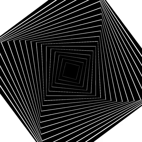 geometry illusion GIF by partyonmarz