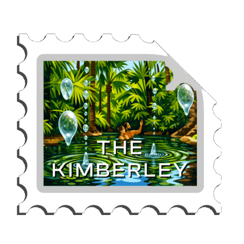 Walking On A Dream Kimberley Sticker by Western Australia