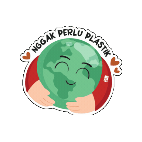 Nggakperluplastik Sticker by Laba-Laba Reparasi