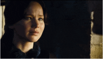 jennifer lawrence cry GIF by The Hunger Games