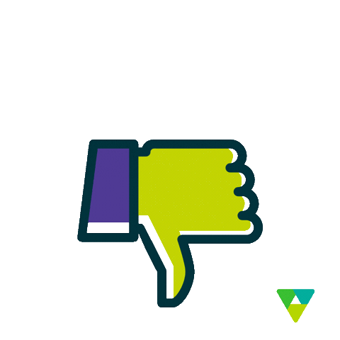 Dislike Sicoob Sticker by sicoobsudestemais