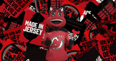 Nhl Thinking GIF by NJ Devil