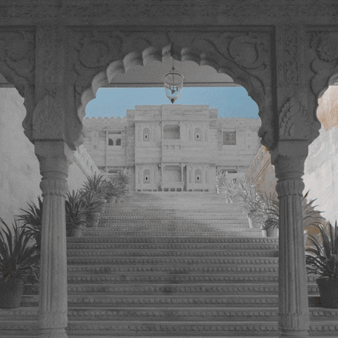 Luxury Hotel India GIF by Suryagarh Collection