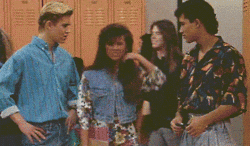 Saved By The Bell Hair Flip GIF