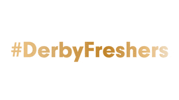 Freshers Derby Uni Sticker by University of Derby