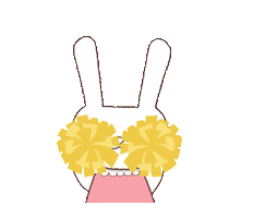 Rabbit Cheer Sticker