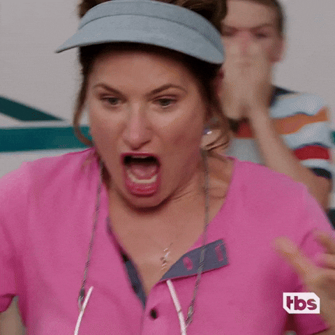 Shock Gasp GIF by TBS Network