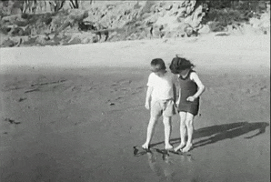Vintage Beach GIF by US National Archives
