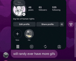 Message Profile GIF
