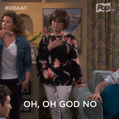 Oh No Rita GIF by One Day At A Time