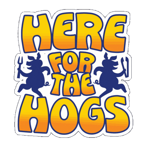 Hogs Sticker by Blue Plate Mayo Official