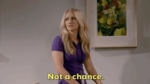 No Way Reaction GIF by CBS