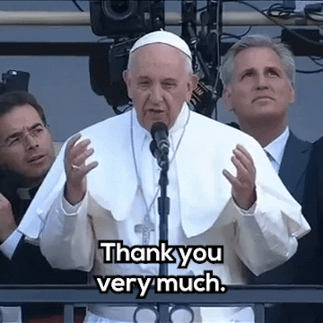 Pope Francis Speech GIF by Storyful