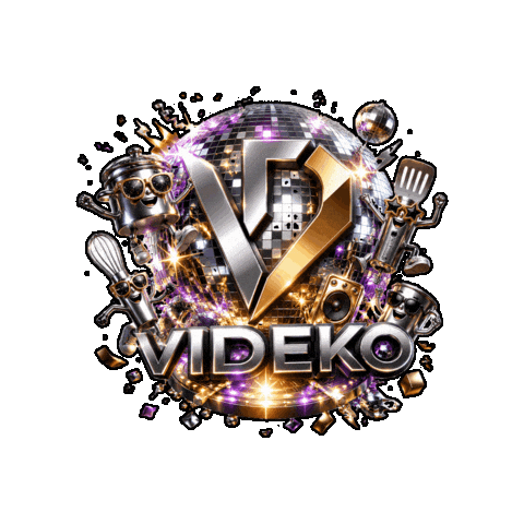 Logo Sticker Sticker by VIDEKO