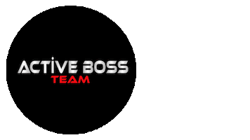 Active Boss Team Sticker