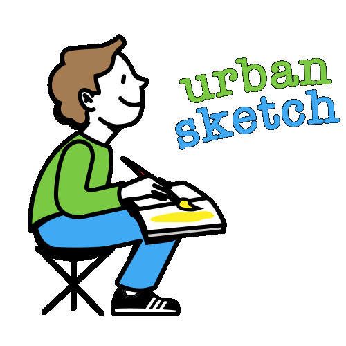 Sketcher Urbansketch Sticker