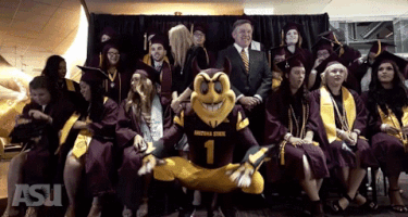Graduation Asu GIF by Arizona State University