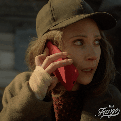 Nervous Phone Call GIF by Fargo