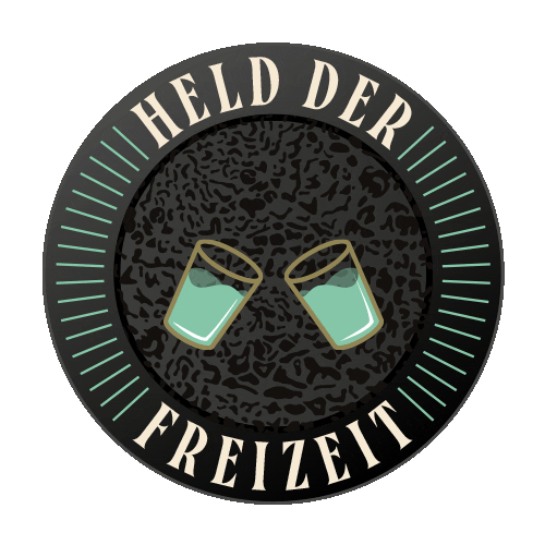 Held der Freizeit Sticker