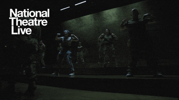 Kit Harington Workout GIF by National Theatre