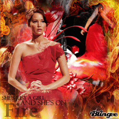 the girl on fire
