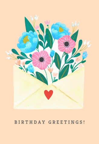 happy birthday card gif images