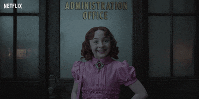 a series of unfortunate events thank you GIF by NETFLIX