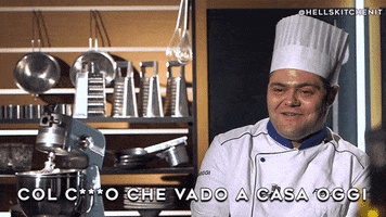 hells vado a casa GIF by Hell's Kitchen Italia