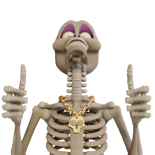 Halloween Yes Sticker by mattbag3d