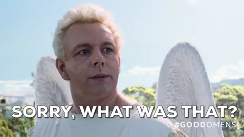 episode 1 angel GIF by Good Omens