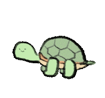 Green Turtle Sticker