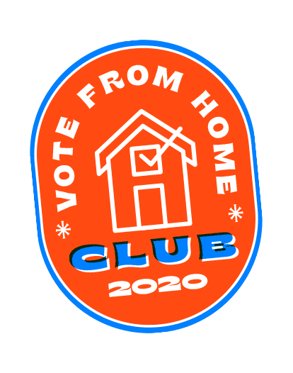 Vote By Mail Sticker by The Ballot Bunch