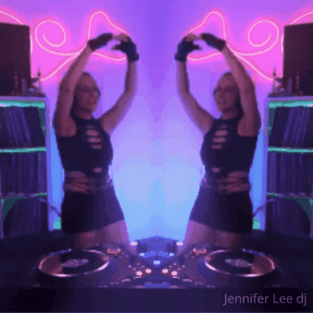 Dance Heart GIF by Jennifer Lee dj