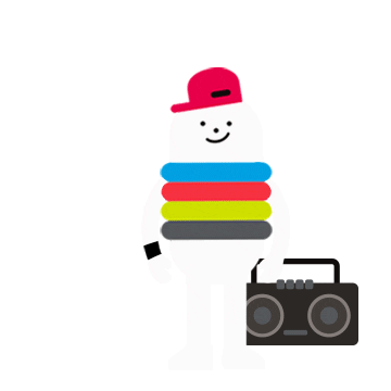 CJ ONE Sticker