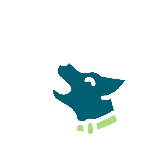 Dogs Donate Sticker by Ethos Discovery