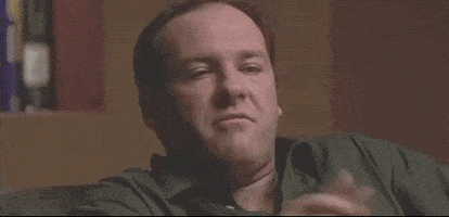 Tony Soprano Nothing GIF
