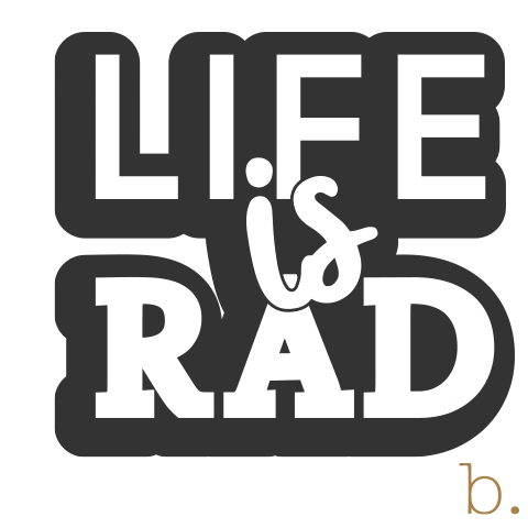 Lifeisrad Sticker by Buttah Skin